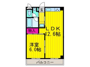 ル・シエルの物件間取画像